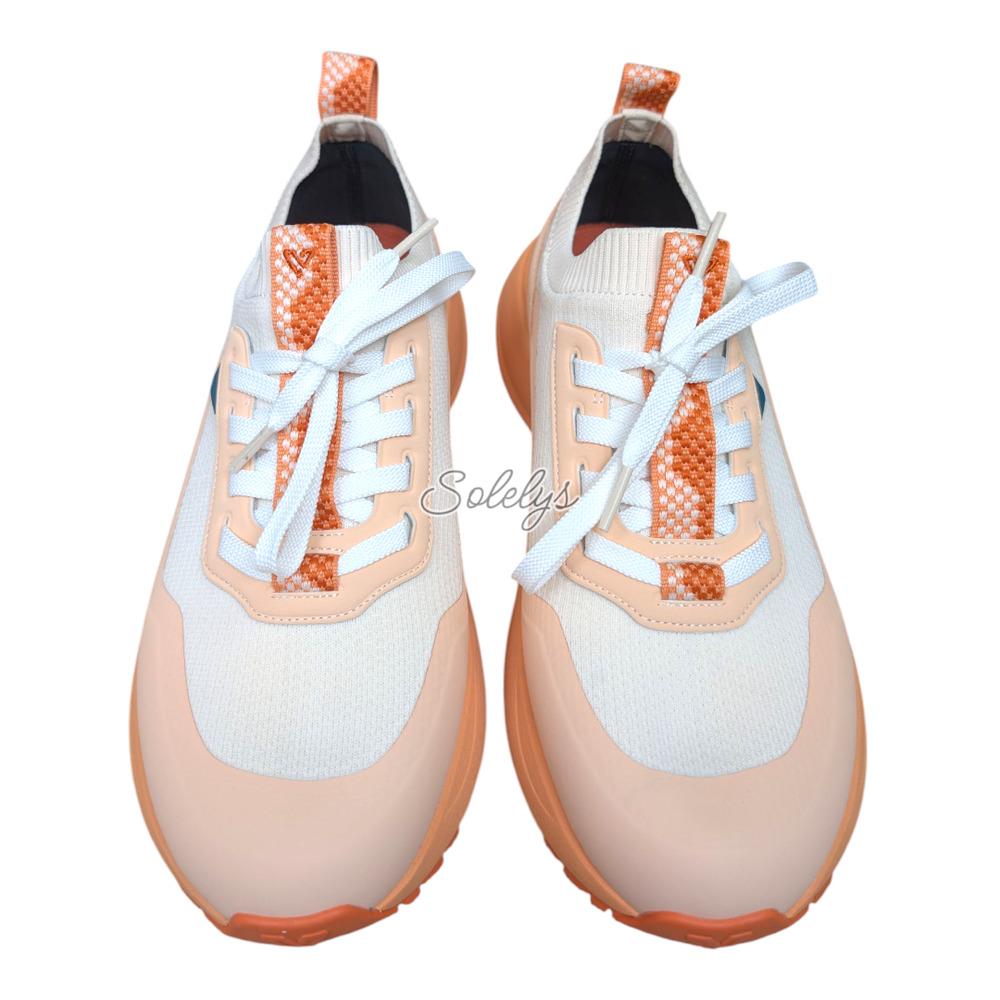 Vessi Stormburst Low Womens 10 Waterproof DymaTex Sneaker Sunstone Orange NEW